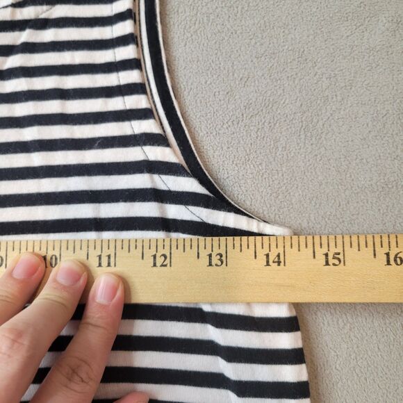 J Crew Crewcuts Girls Striped Handkerchief Dress  Size 12 - Picture 5 of 7